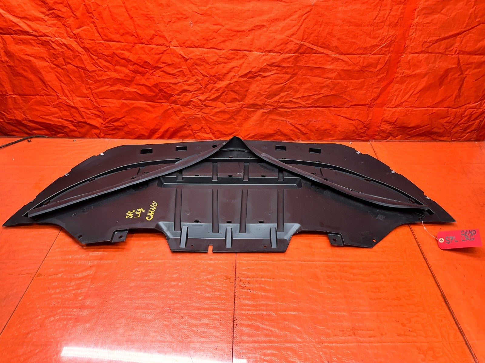 18 23 FORD MUSTANG LOWER UNDER BUMPER SPLASH SHIELD COVER OEM #CHINO0
