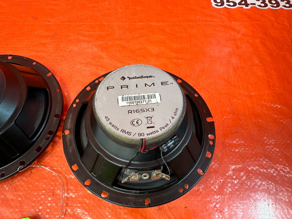 06 11 HONDA CIVIC   ROCKFORD FOSGATE R165X3 SPEAKERS   #26111