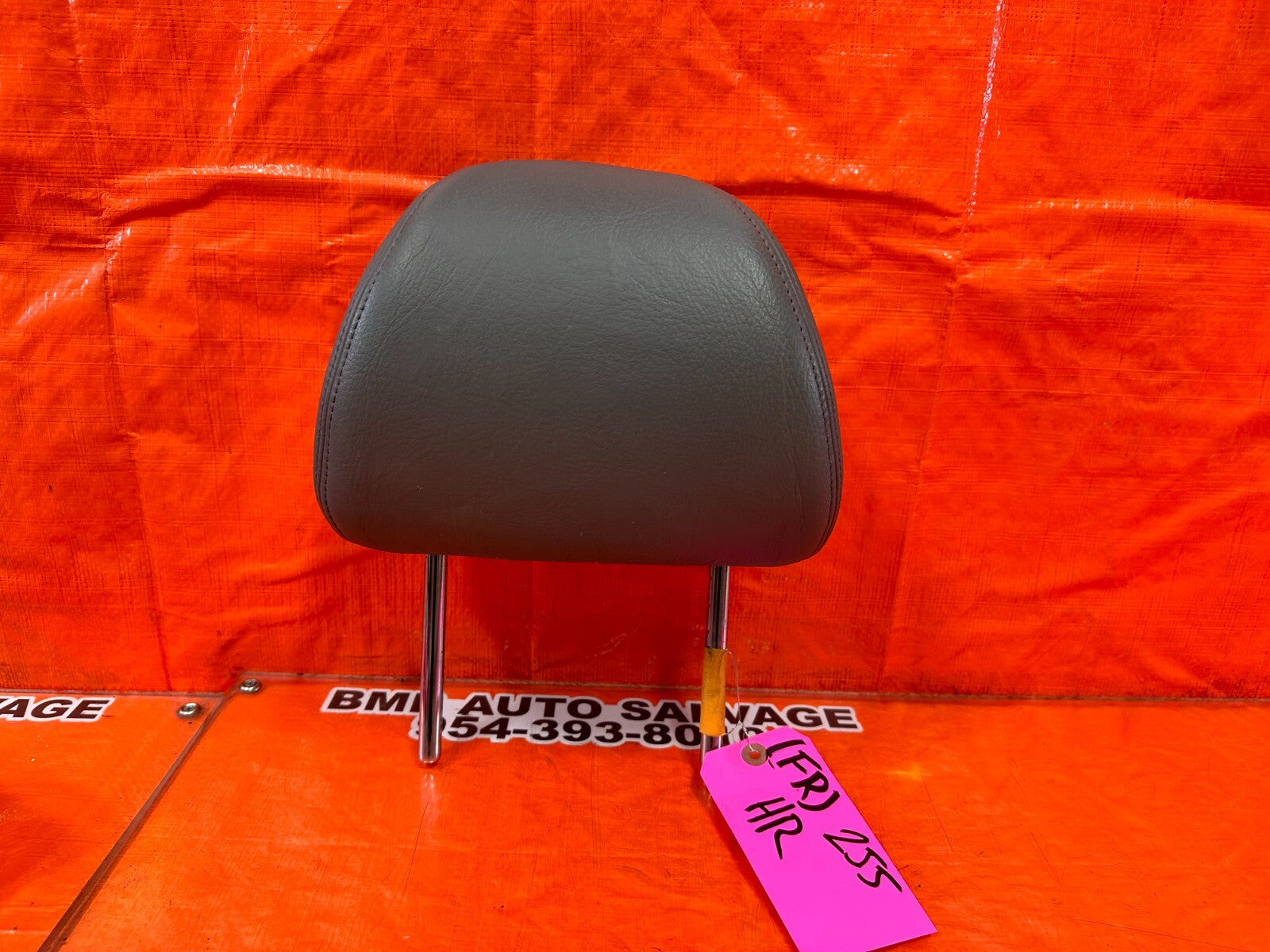 04 08 ACURA TSX   FRONT SEAT HEAD REST   LEFT OR RIGHT   GRAY COLOR   OEM #2550