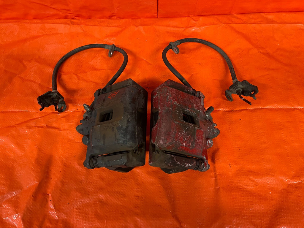 06 11 HONDA CIVIC SI   FRONT BRAKE CALIPER CALIPERS    LEFT AND RIGHT   OEM OE }0