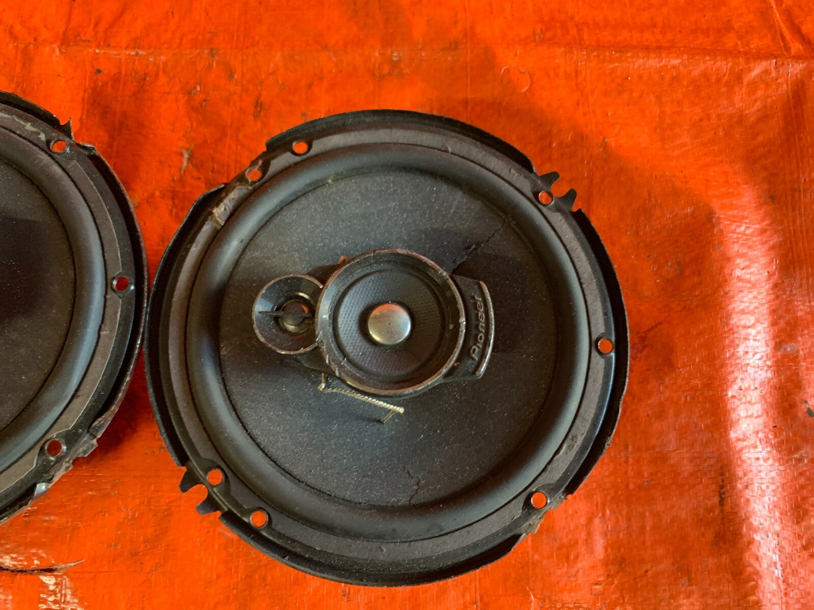 PIONEER TS A1676R 6.5" 3220W 3 WAY TWEETERS CAR STEREO AMPLIFIED PAIR SPEAKERS .1