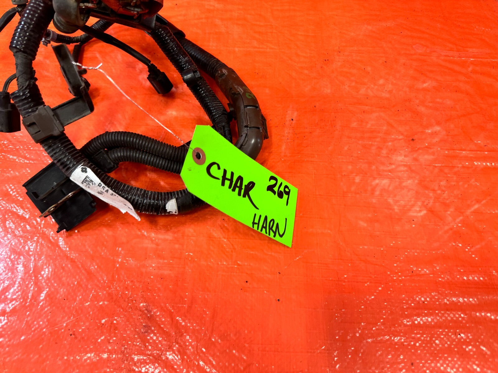 2013 13 HONDA CIVIC SI 2D COUPE   K24Z7 ENGINE CHARGE HARNESS   OEM FACTORY #2694