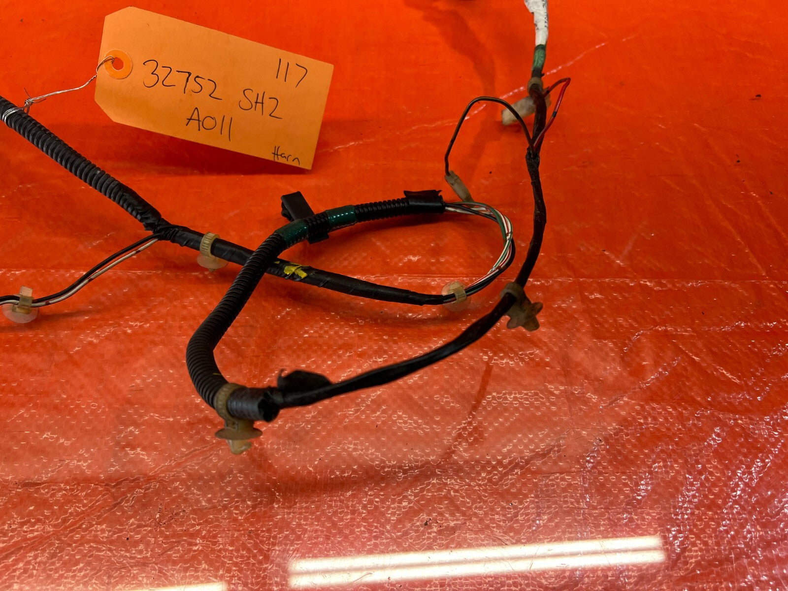 90 91 HONDA CIVIC HATCHBACK   DOOR ASSISTANT WIRE HARNESS WIRING LOOM   OEM #1176