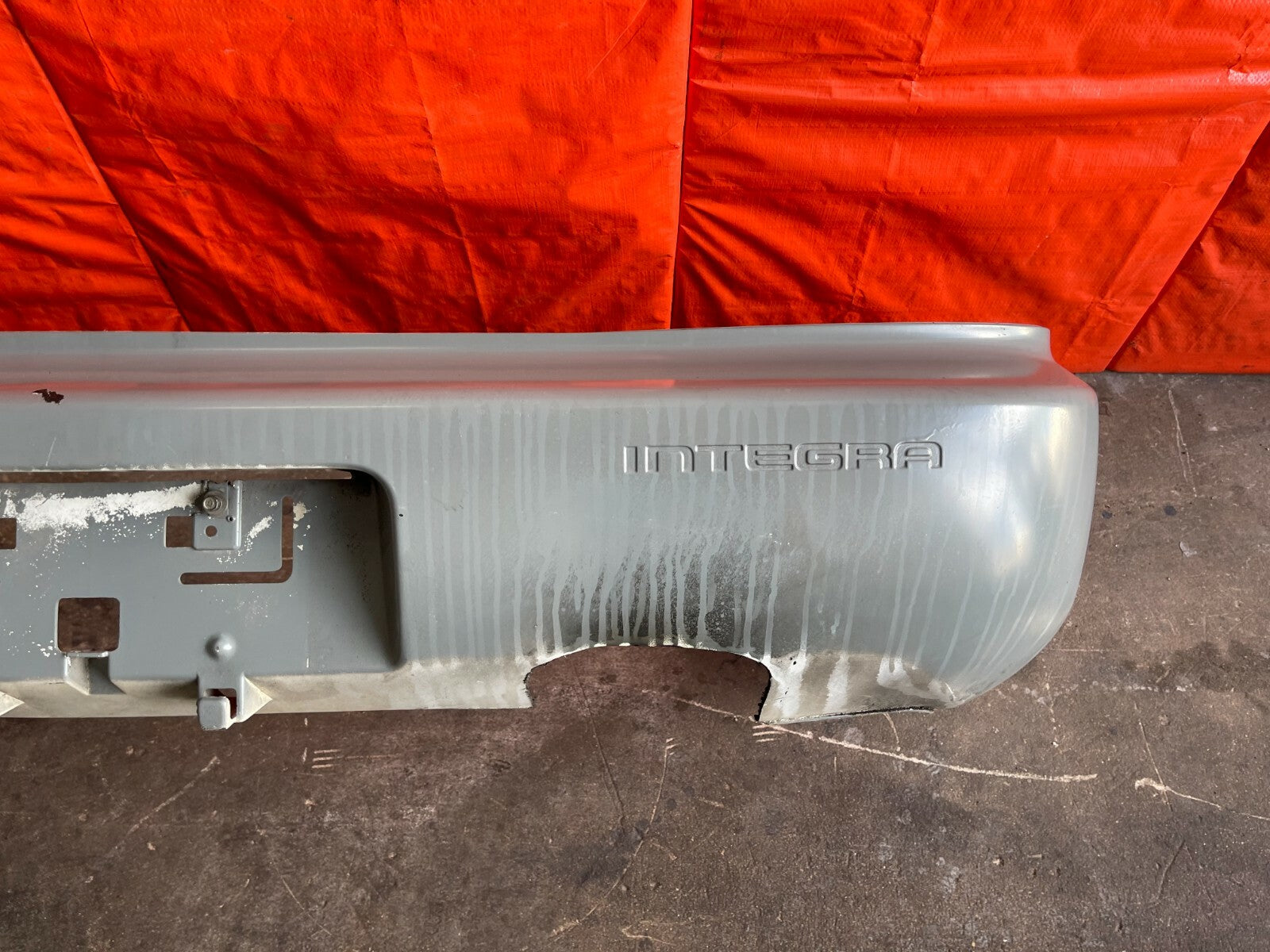 94 97 ACURA INTEGRA   2 DOOR   REAR BUMPER COVER   OEM OE FACTORY4