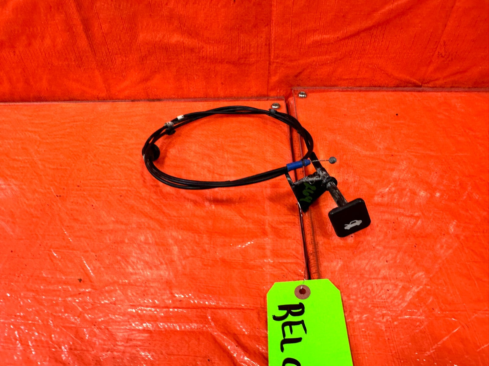 12 15 HONDA CIVIC   HOOD RELEASE WIRE CABLE W/ PULL LEVER HANDLE   OEM #2696