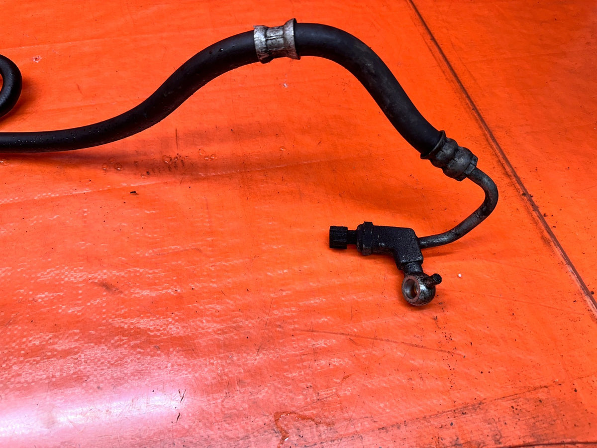 14-15 INFINITI Q50 3.7L AWD HIGH PRESSURE POWER STEERING RACK LINES W/ COOLER #312