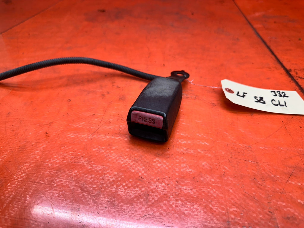 92 96 HONDA PRELUDE LEFT DRIVER SEAT BELT BUCKLE CLIP OEM #3324