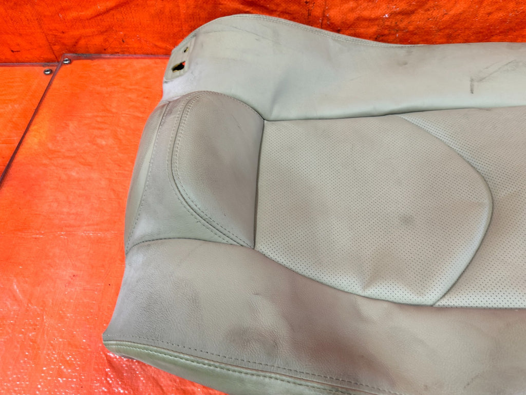 09 11 MAZDA RX8 RX 8   DRIVER LEFT REAR UPPER SEAT SKIN WRAP TAN   OEM 3033