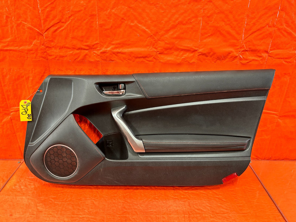 14 16 SCION FRS   PASSENGER RIGHT FRONT DOOR PANEL CARD INSERT LINING   OEM #2930