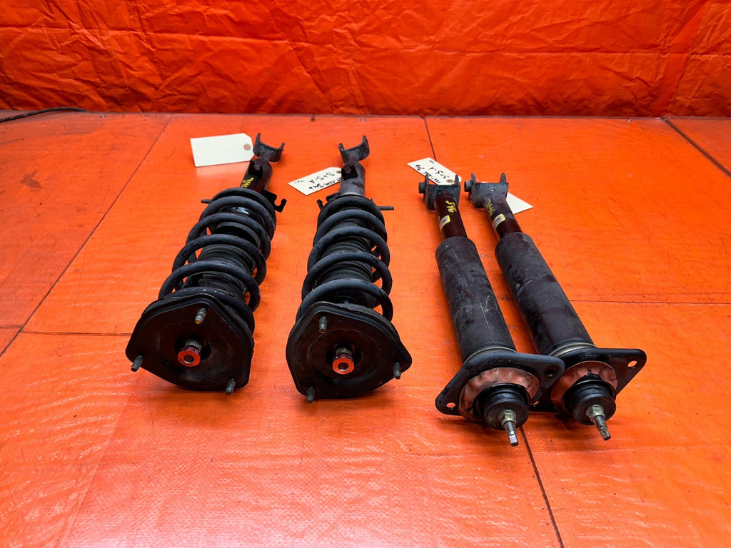 03-08 NISSAN 350Z FRONT SHOCKS SPRINGS STRUTS AND REAR SHOCKS SET OEM #34611