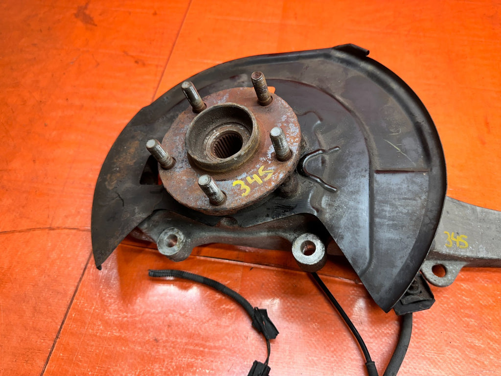 14-15 INFINITI Q50 3.7L AWD PASSENGER RIGHT FRONT SUSPENSION KNUCKLE SPINDLE 3456