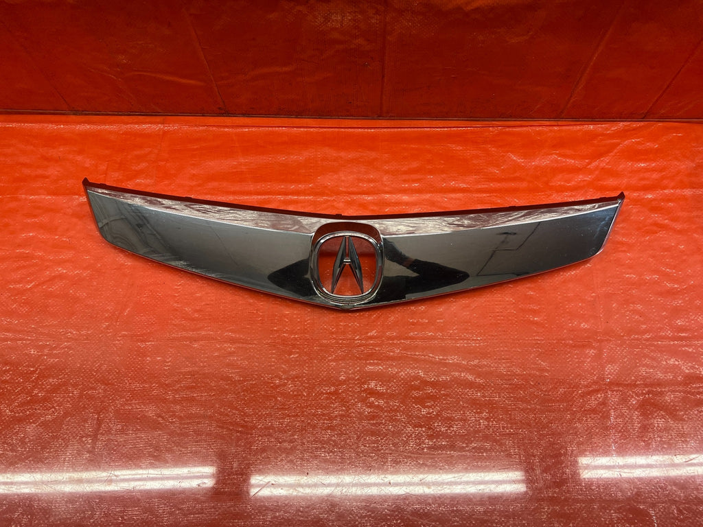09 10 ACURA TSX   FRONT BUMPER GRILLE   CHROME MOLDING PORTION   FLAW   OEM #1680