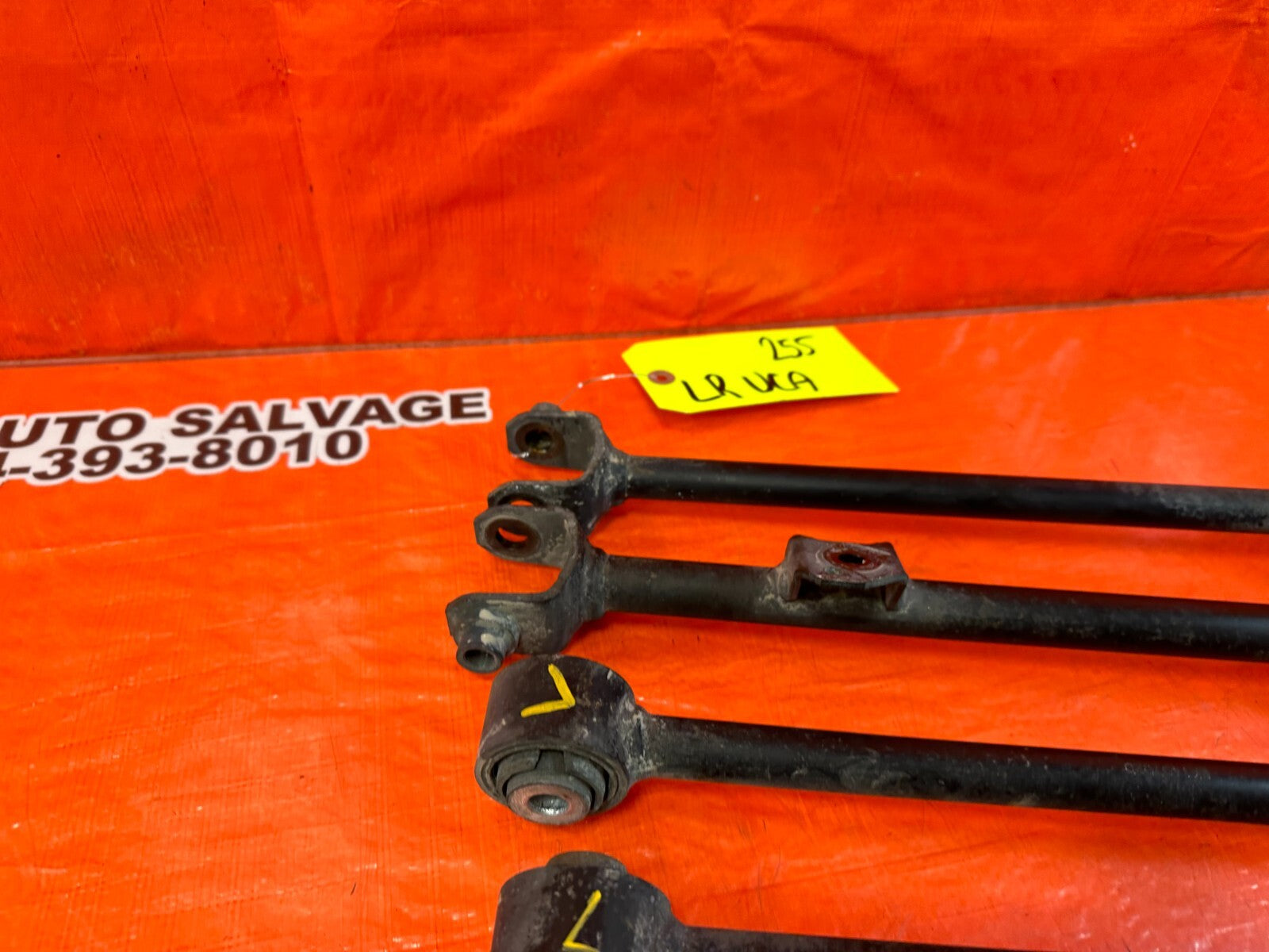 04 08 ACURA TSX   DRIVER LEFT REAR   LOWER UPPER MIDDLE   CONTROL ARMS   OEM 25511