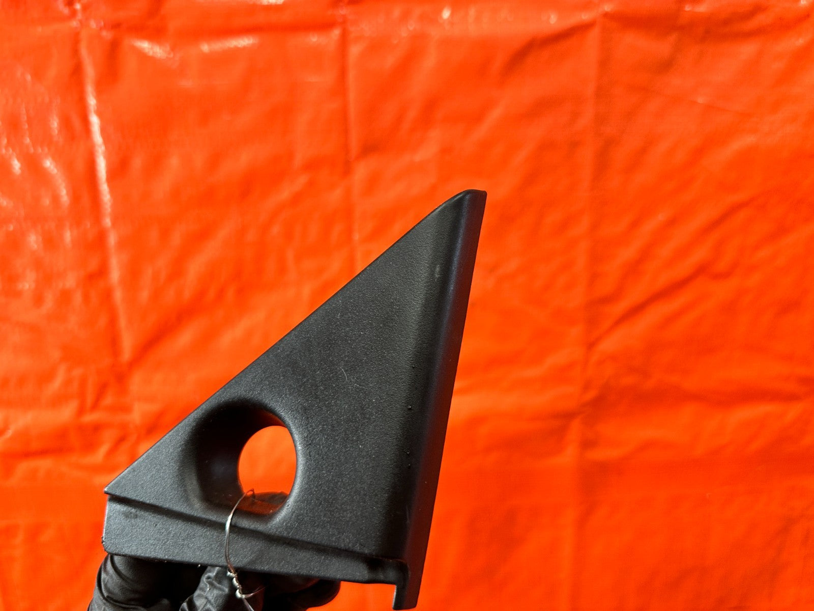 96 00 HONDA CIVIC COUPE   PASSENGER RIGHT MIRROR TRIM MANUAL NON POWER   OEM 3192
