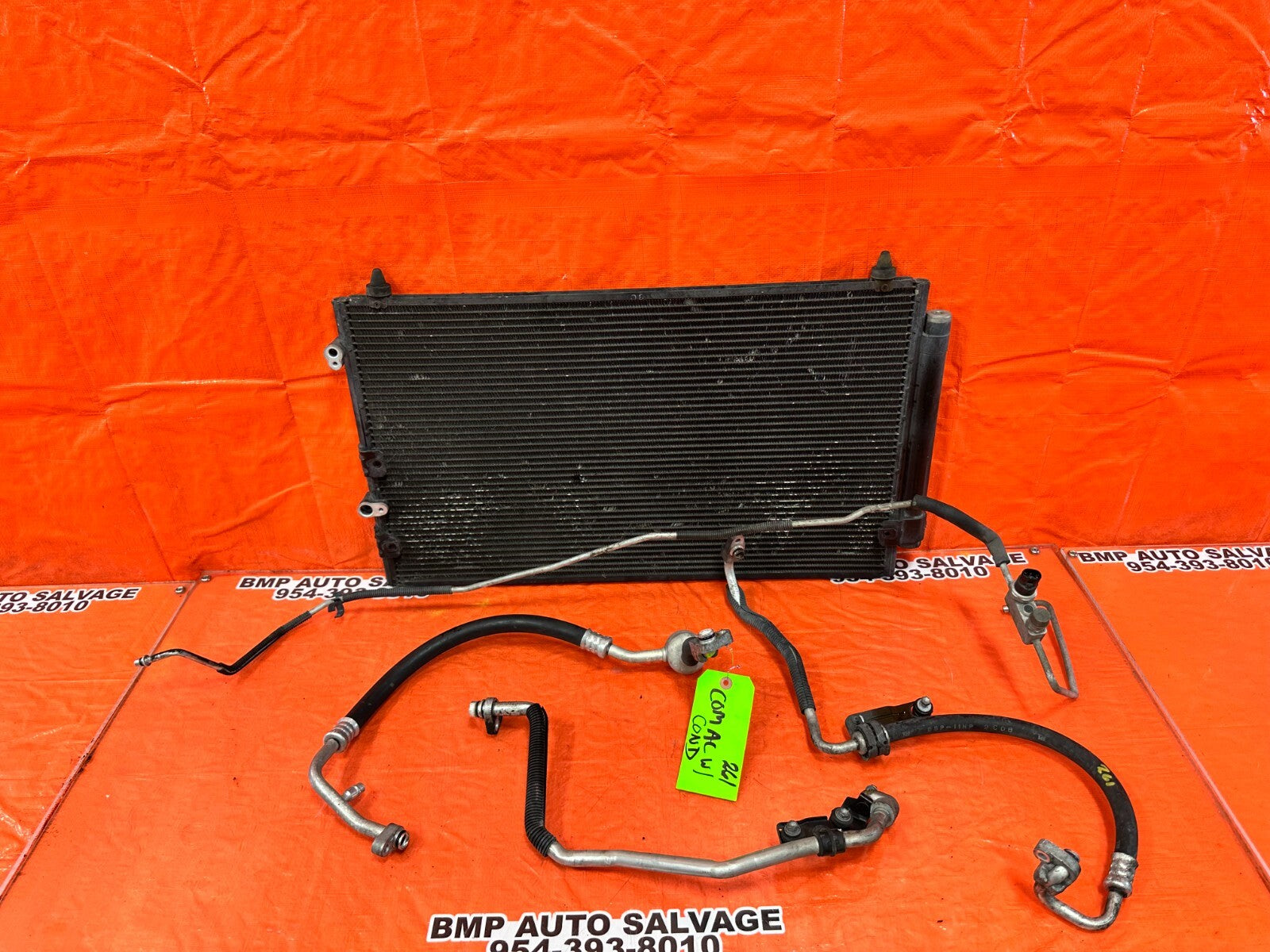 2002 02 LEXUS SC430   AC LINE SET LINES PIPES HOSES W/ CONDENSER OEM FACTORY 26111