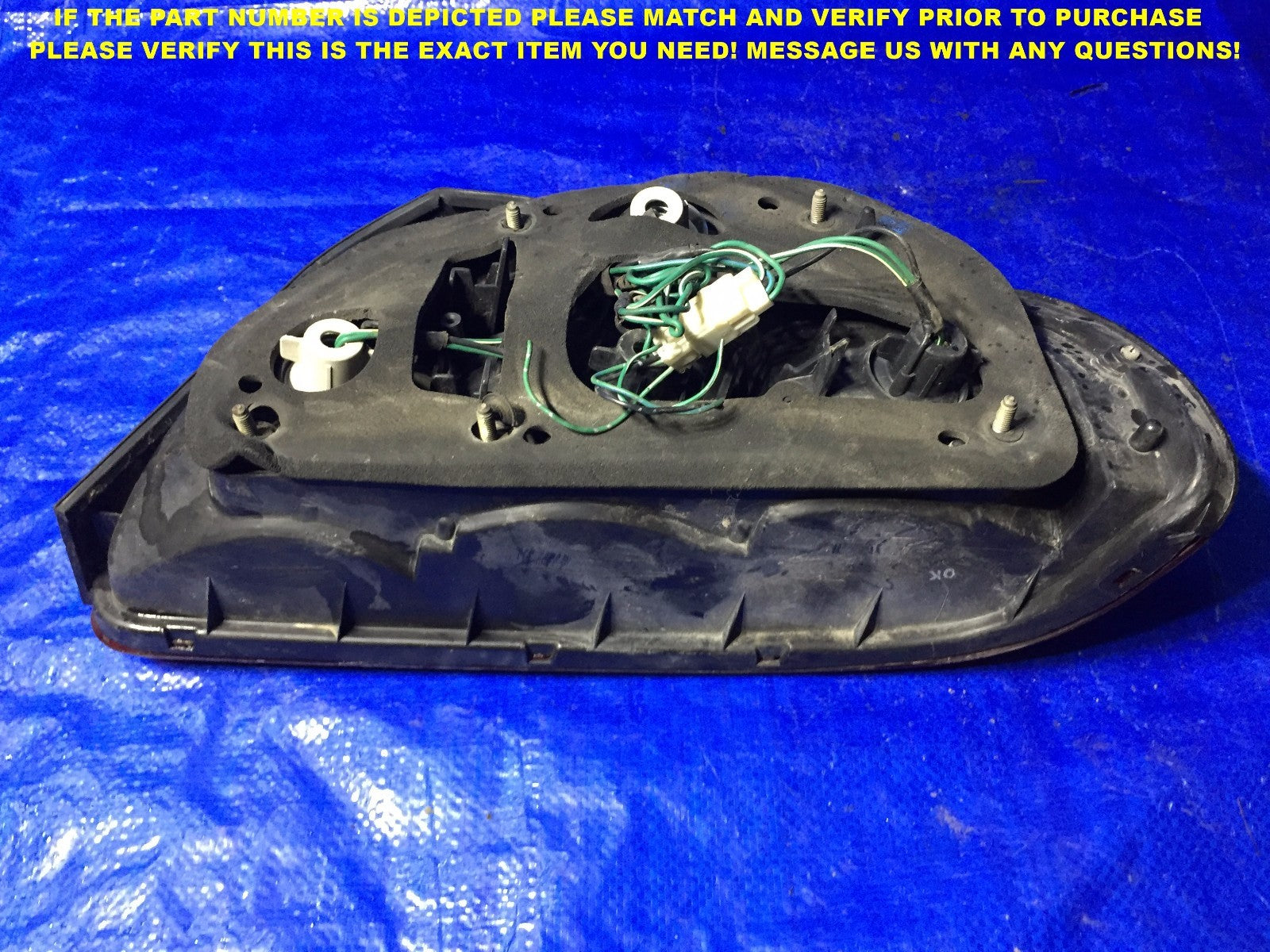 OEM 1995 1996 95 96 CHRYSLER SEBRING DRIVER LEFT TAIL LIGHT 2D COUPE MODEL5