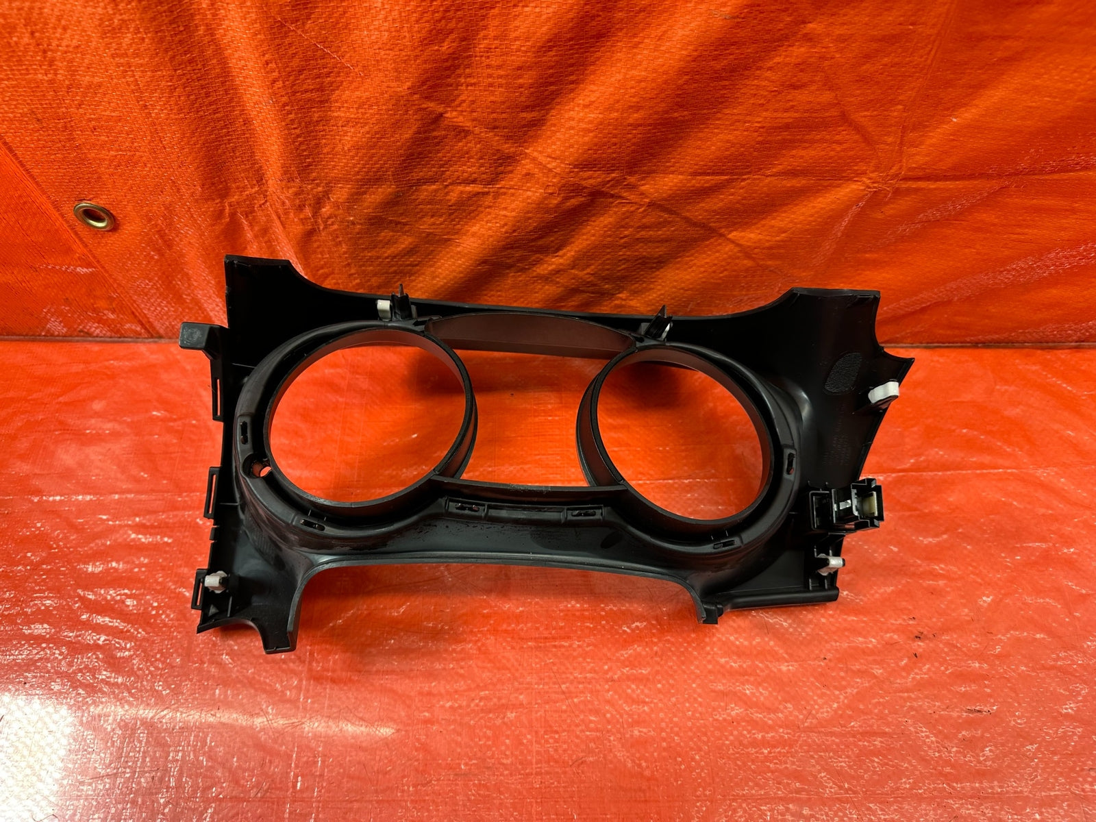 08 15 LANCER EVOLUTION X EVO 10 INSTRUMENT GAUGE CLUSTER BEZEL TRIM OEM #21710