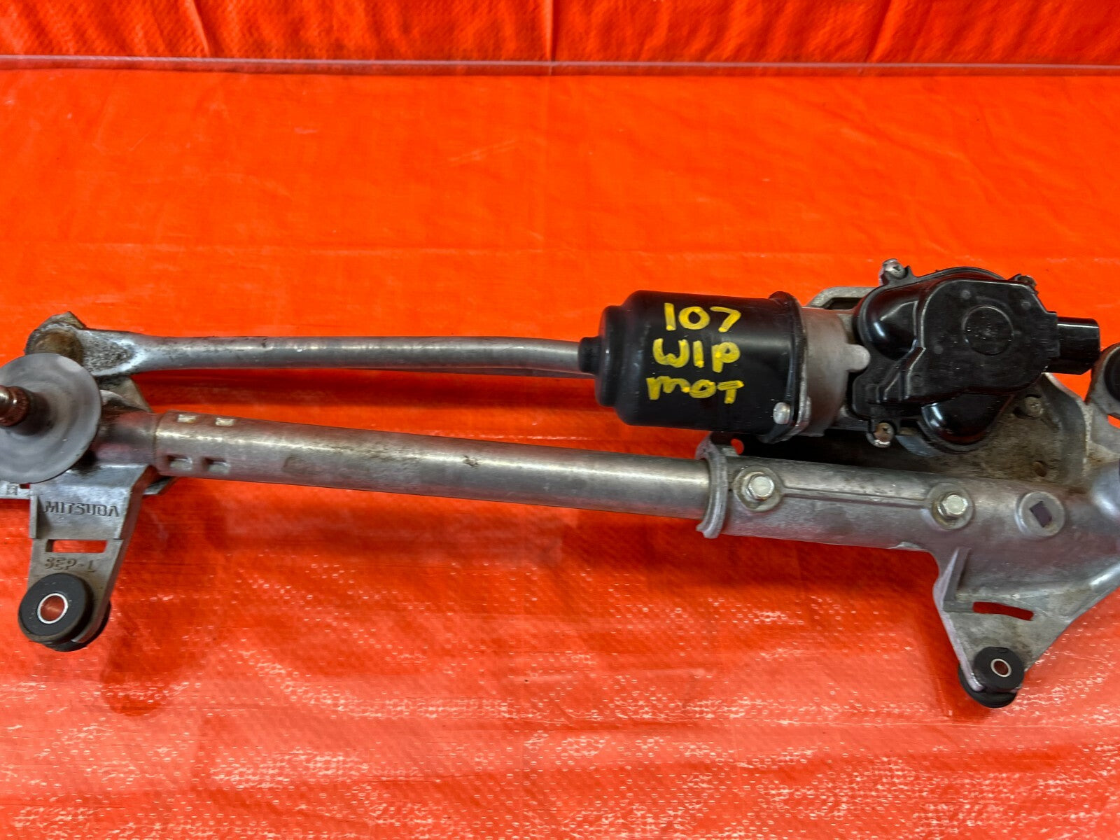 06 08 ACURA TL   WINDSHIELD WIPER MOTOR W/ LINKAGE   100% COMPLETE   OEM #1075
