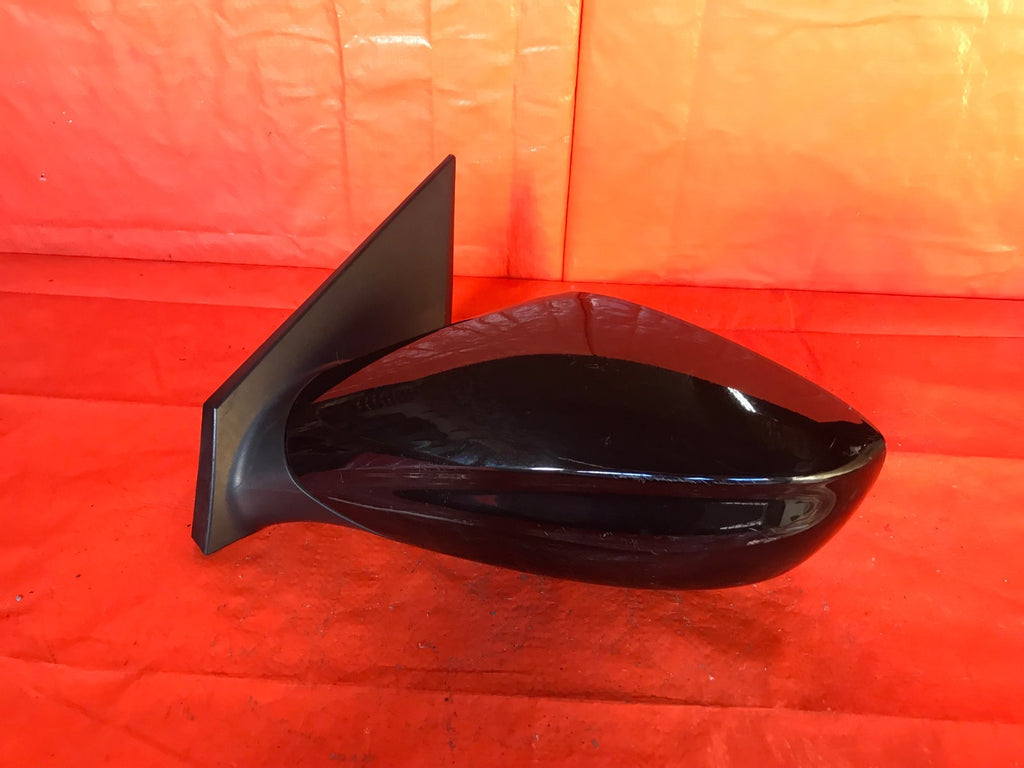 OEM 2011 2012 HYUNDAI SONATA DRIVER LEFT SIDE VIEW MIRROR   BLACK  NON TURN SGNL0