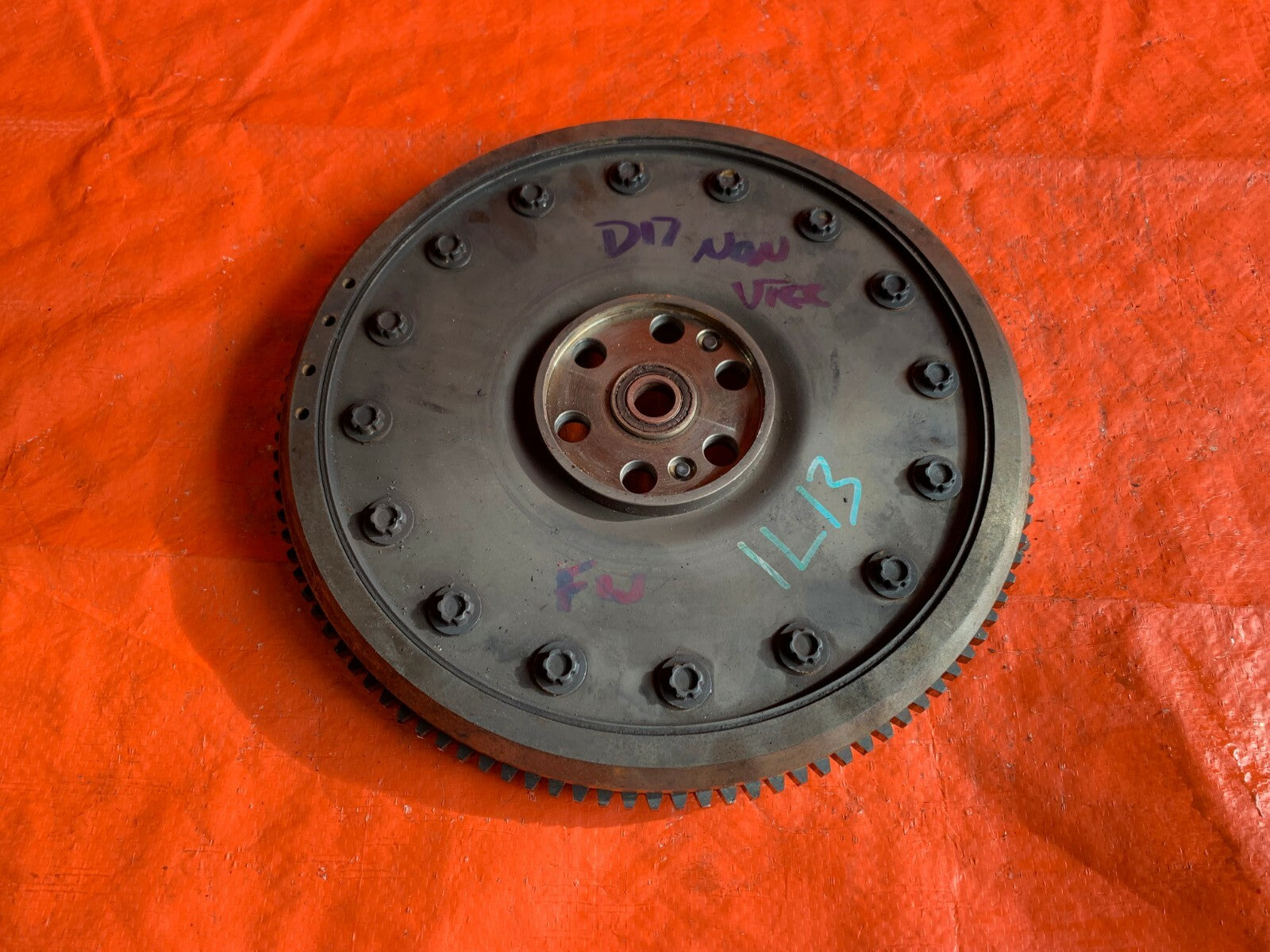 OEM 2001 2002 2003 2004 2005 HONDA CIVIC D17 NON VTEC MANUAL FLYWHEEL FLY WHEEL0
