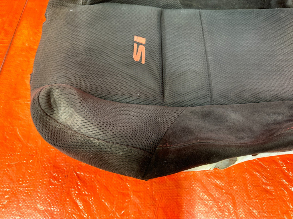 06 11 HONDA CIVIC SI RIGHT FRONT UPPER SEAT SKIN CLOTH FABRIC COVER OEM #3005