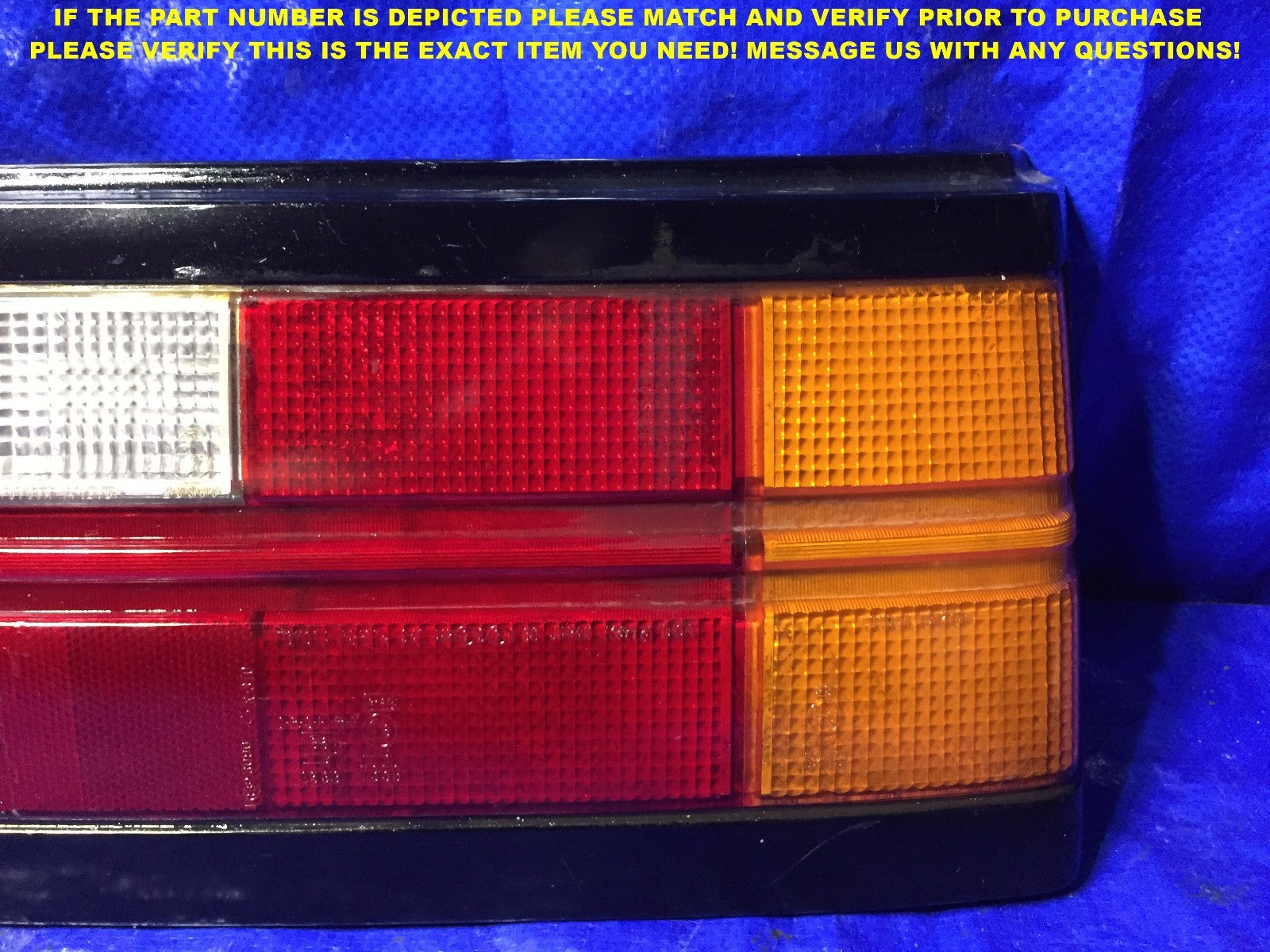 OEM 1982 1983 TOYOTA CELICA LIFTBACK PASSENGER RIGHT TAIL LIGHT 82 83 R RH3