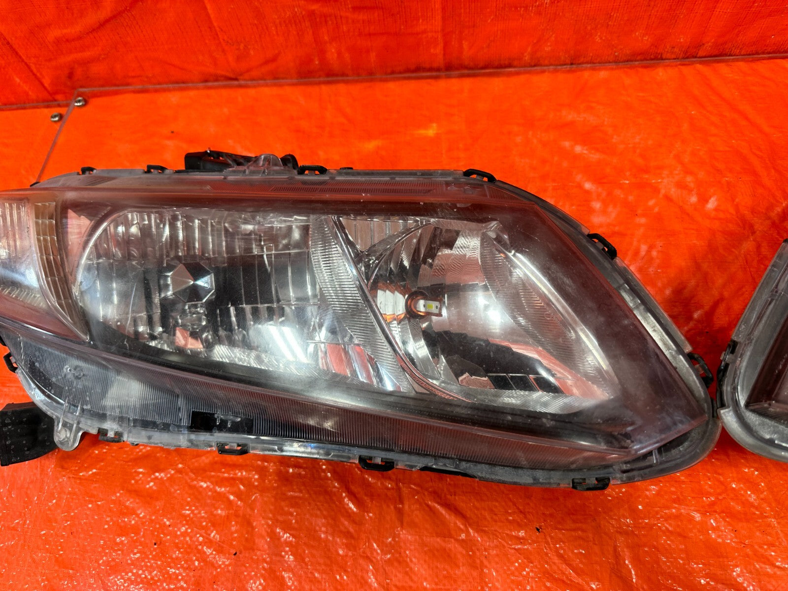 2013 13 HONDA CIVIC 2D COUPE HEADLIGHTS HEADLAMPS   LEFT AND RIGHT HEADLIGHT SET11