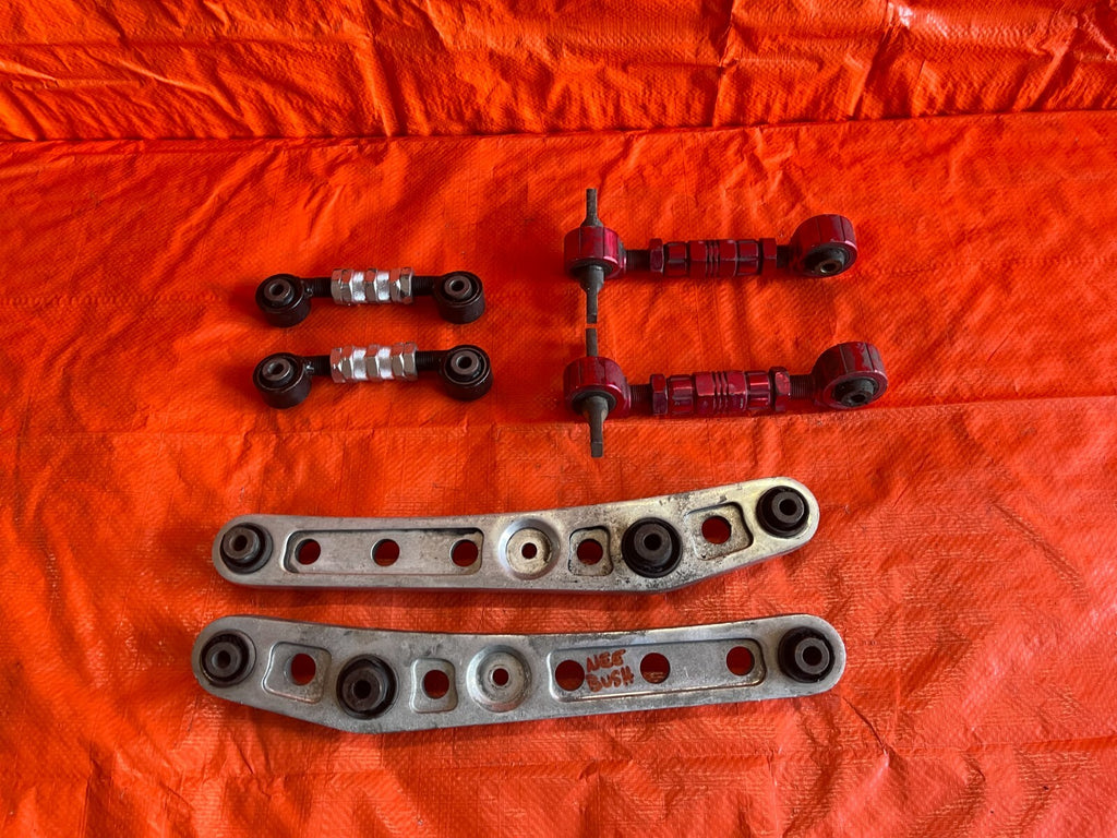 94 01 ACURA INTEGRA   ALUMINUM REAR LOWER CONTROL ARM SET W/ ADJUSTABLE ARMS 11