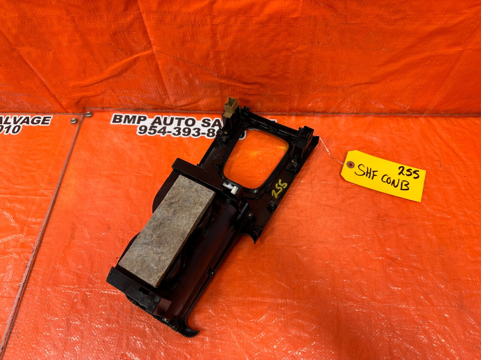 04 05 ACURA TSX   MANUAL STICK SHIFT SHIFTER CENTER CONSOLE TRIM BEZEL OEM #25511