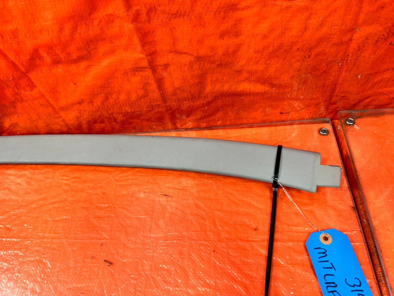 96 00 HONDA CIVIC COUPE   REAR HEADLINER TRIM COVER PLASTIC   OEM #3193