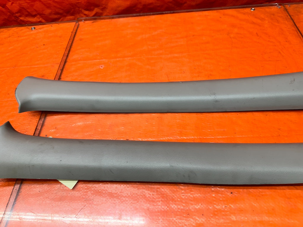 94-01 ACURA INTEGRA 4D SEDAN FRONT WINDSHIELD A PILLAR TRIM PANELS PAIR #34013