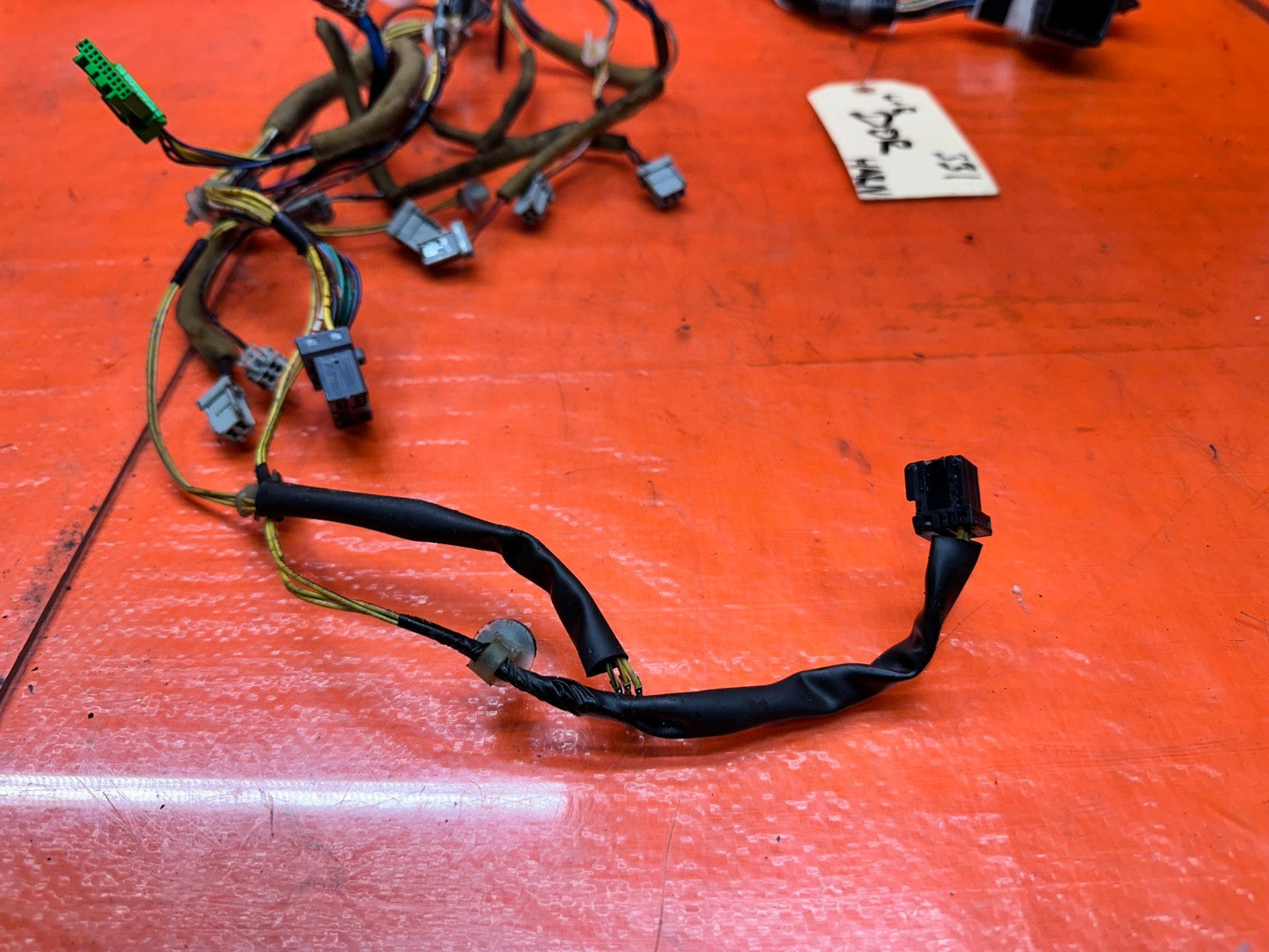 94 01 ACURA INTEGRA 1.8L 2D LEFT RIGHT DOOR WIRE HARNESS SET OEM #33111