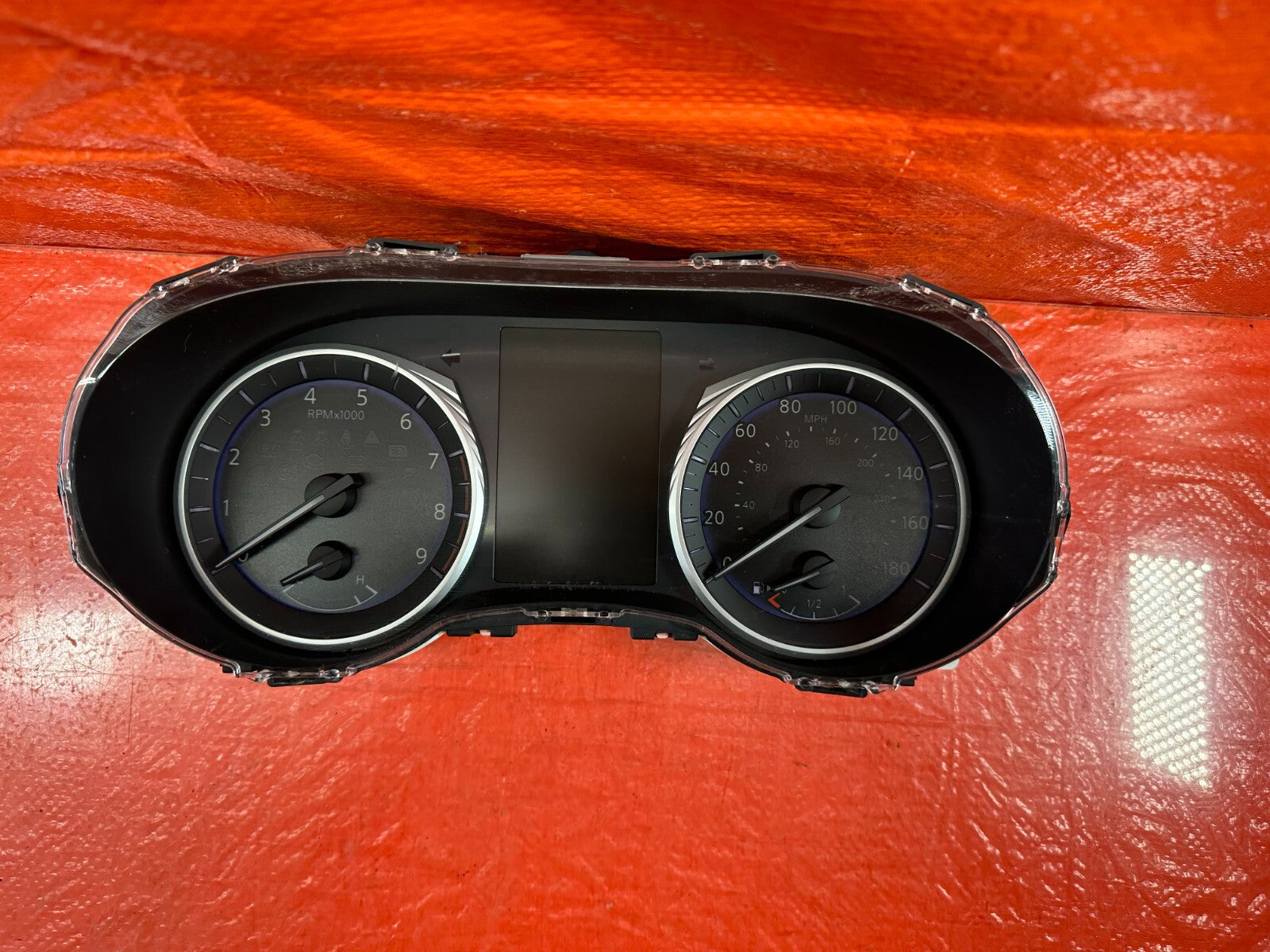 2016 16 INFINITI Q50   3.0L TURBO ONLY   INSTRUMENT GAUGE CLUSTER SPEEDO #2222