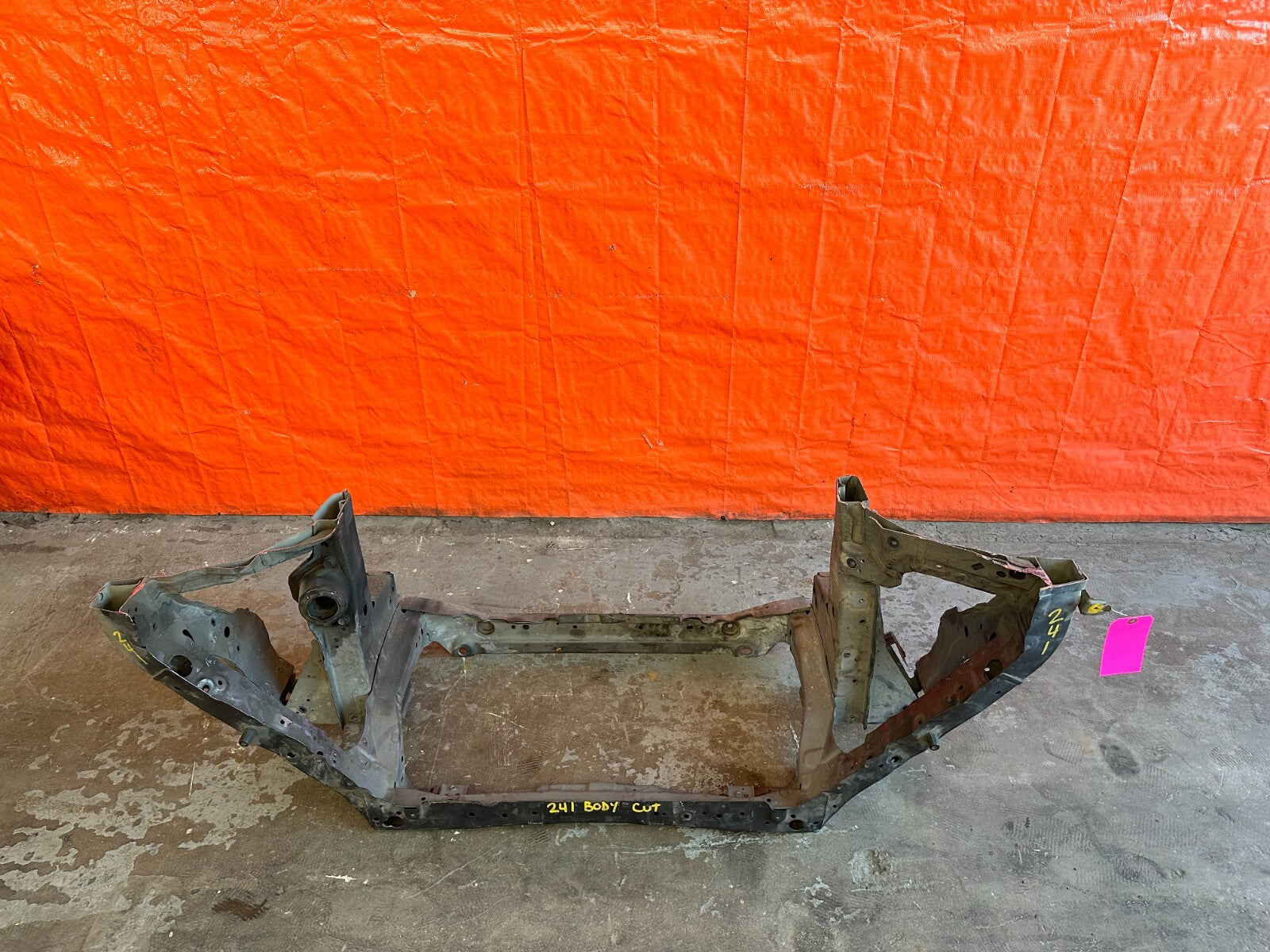 13 17 HONDA ACCORD SEDAN   RADIATOR SUPPORT CUT FRONT BULKHEAD   MIAMI PICK UP9