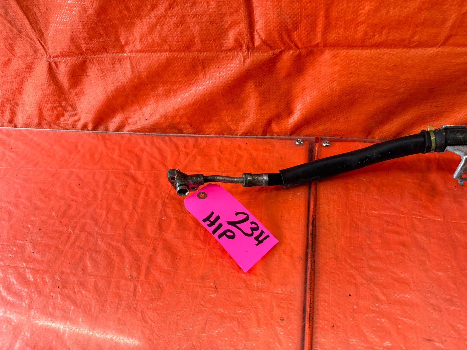 04 08 ACURA TL   MANUAL TRANS HIGH PRESSURE POWER STEERING HOSE LINE PIPE   OEM5