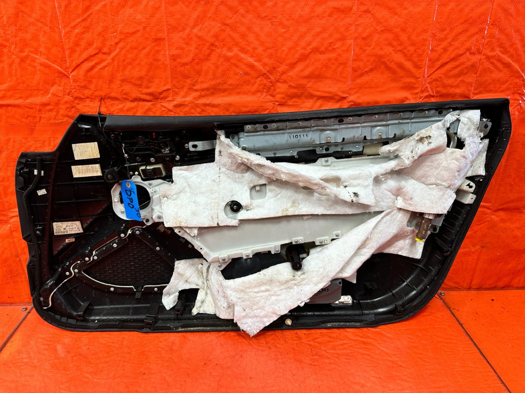09 15 INFINITI G37 CONVERTIBLE DRIVER LEFT   DOOR PANEL / DOOR CARD / DOOR LINER8