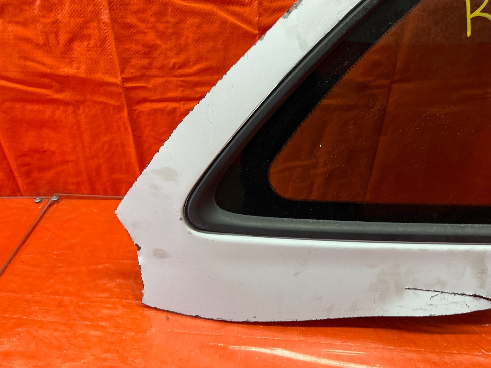 97 01 HONDA PRELUDE PASSENGER RIGHT REAR 1/4 GLASS WINDOW PANEL OEM FACTORY #1207