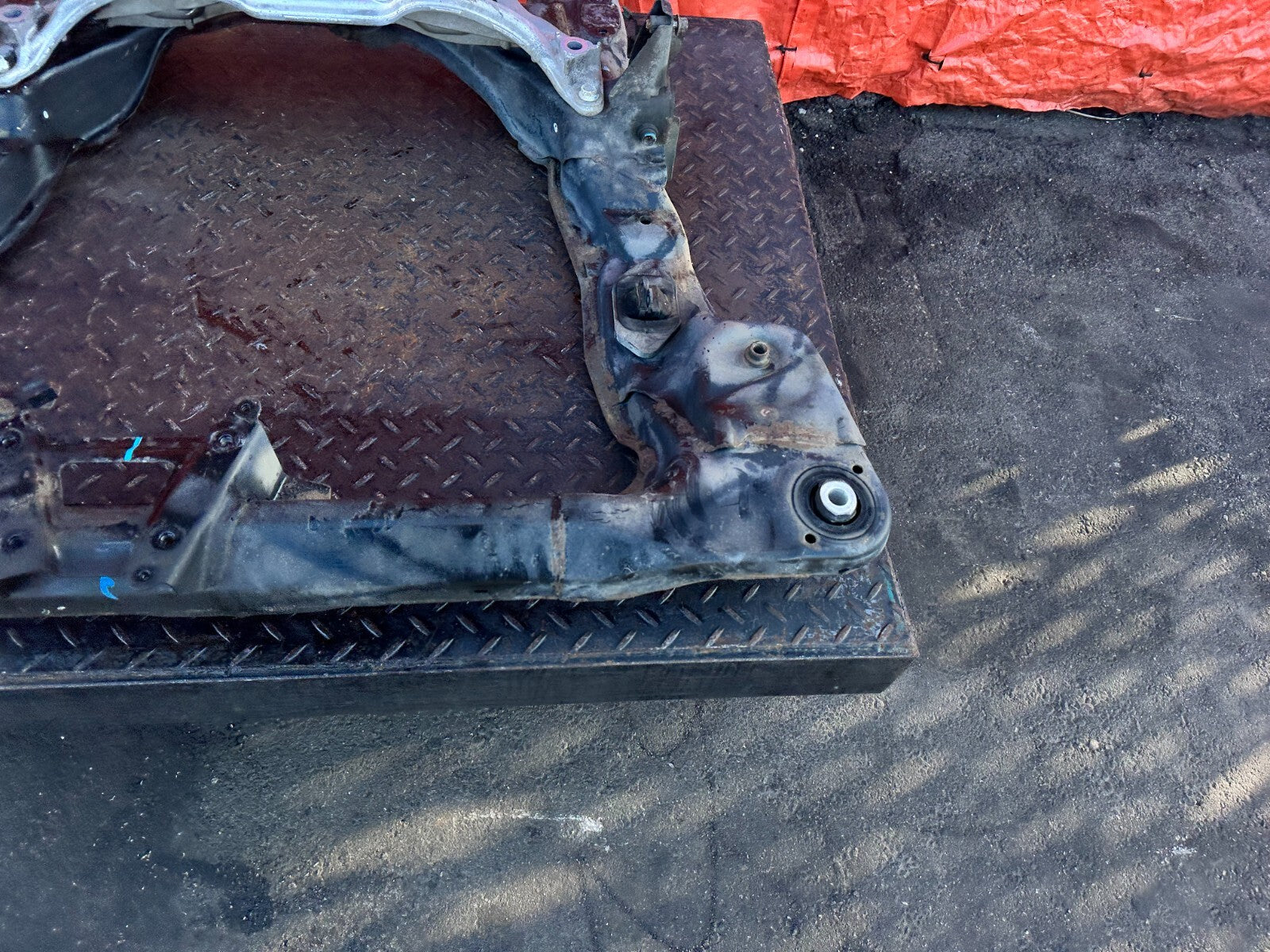 09 14 ACURA TSX 2.4L   FRONT SUBFRAME CROSSMEMBER K FRAME   OEM FACTORY #2791