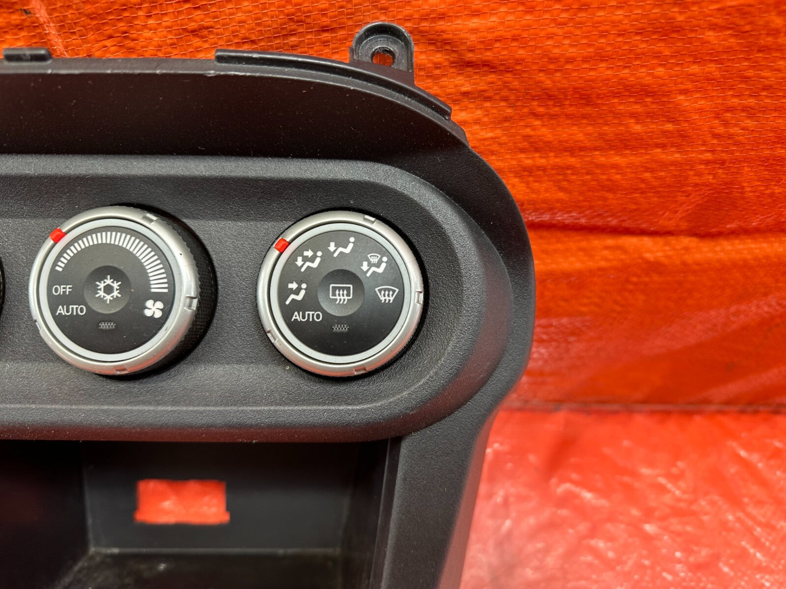 08 12 LANCER EVOLUTION X EVO 10 AC HEATER CLIMATE CONTROL SWITCH W/ TRIM OEM 2174
