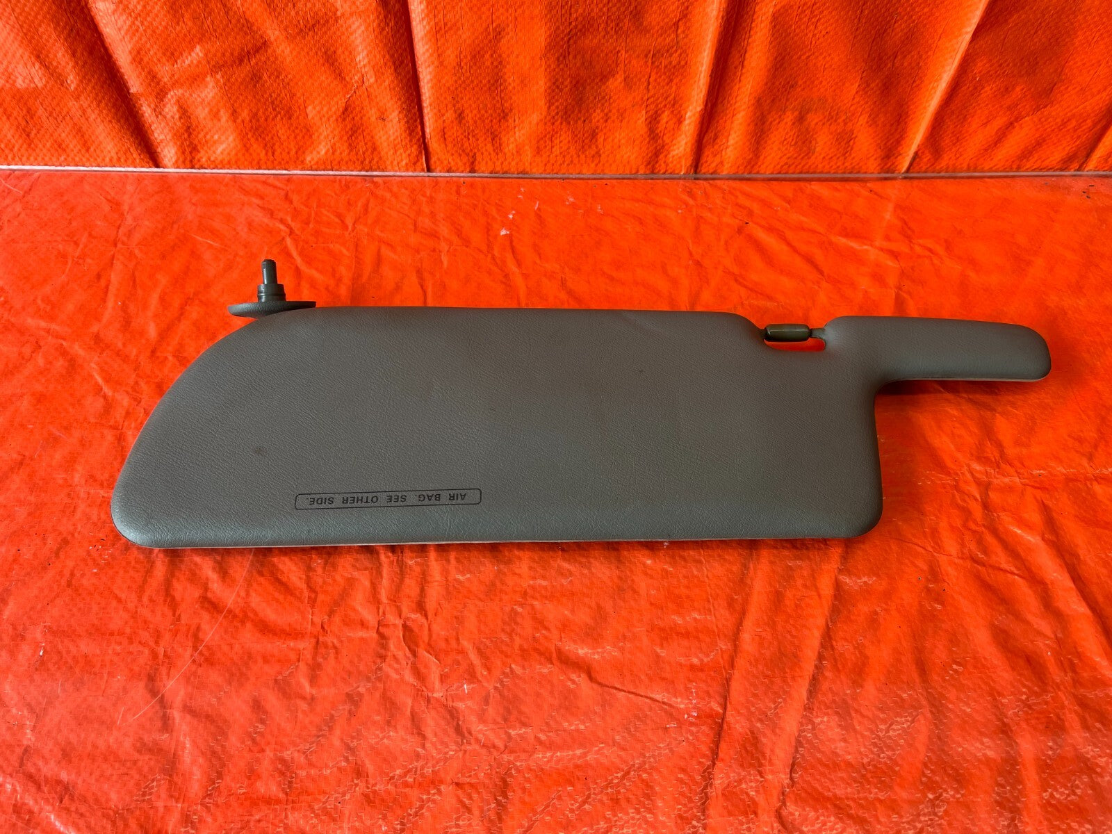 95 96 HONDA PRELUDE   SUN VISOR   PASSENGER RIGHT SIDE   GRAY COLOR   OEM #1384