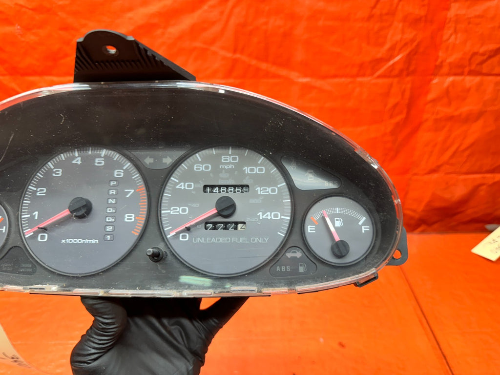 94-01 ACURA INTEGRA AUTOMATIC INSTRUMENT GAUGE CLUSTER SPEEDOMETER OEM #3405