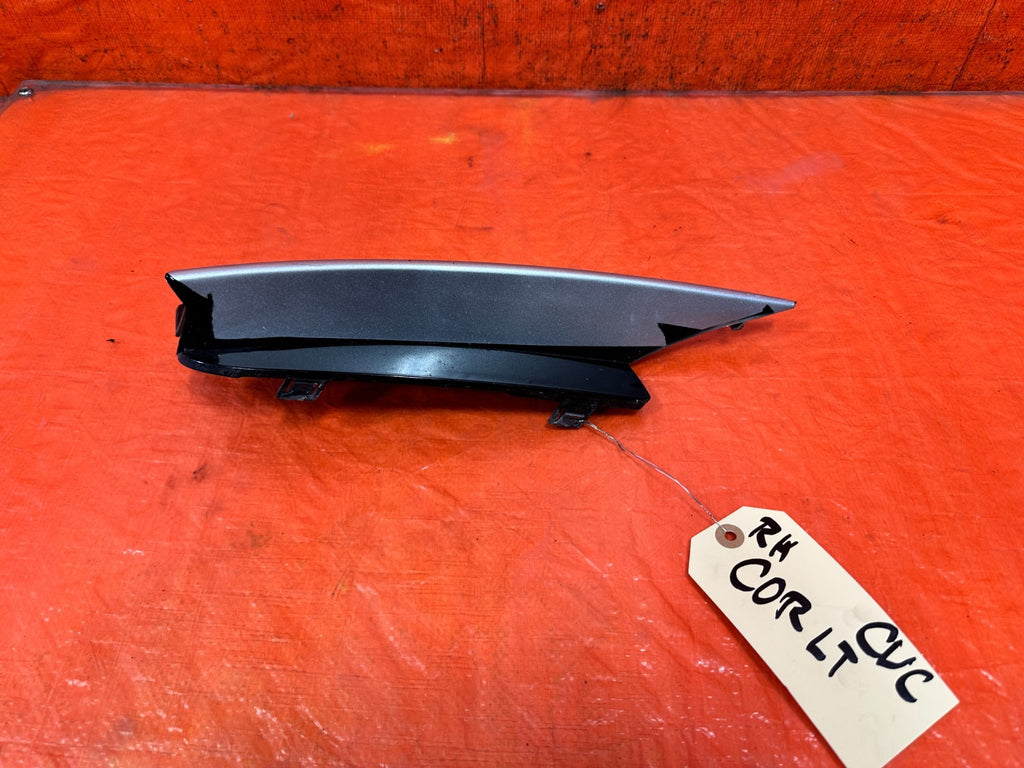 09 11 HONDA CIVIC 2D COUPE PASSENGER RIGHT BUMPER INSERT TRIM   #CVC0