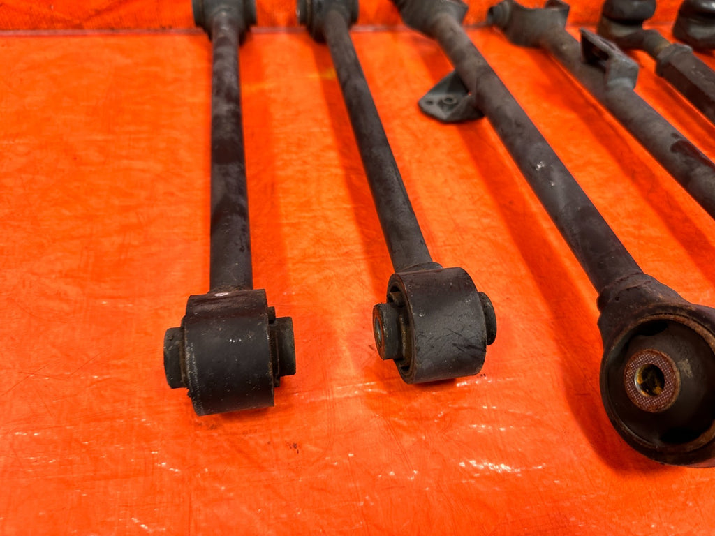 04 08 ACURA TSX LEFT AND RIGHT  REAR LOWER CONTROL ARM SET OF 10  ALL ARMS #3129