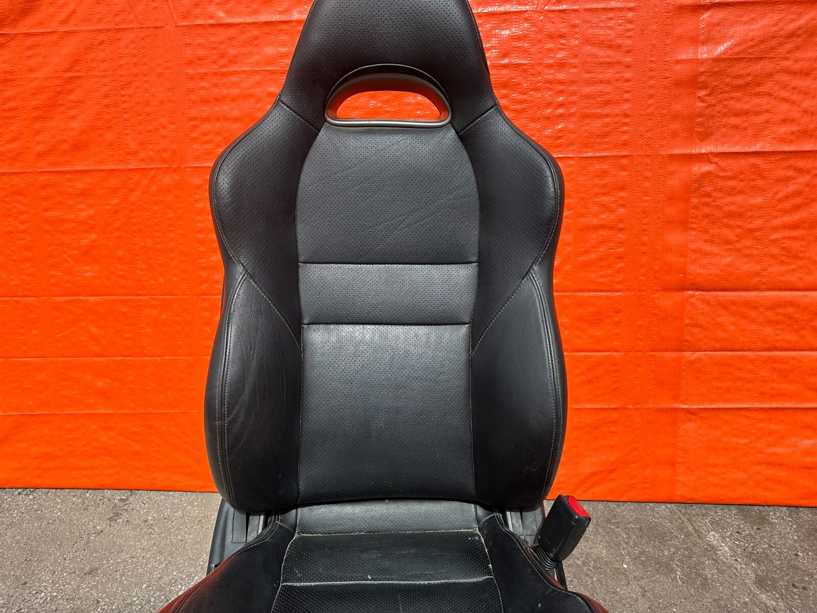 05 06 ACURA RSX   PASSENGER RIGHT   BLACK LEATHER SEAT   OEM FACTORY OE #1724