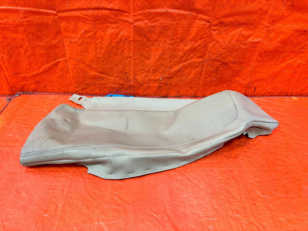 04 08 ACURA TSX   DRIVER LEFT REAR OUTER SEAT SKIN WRAP  TAN   OEM #3041