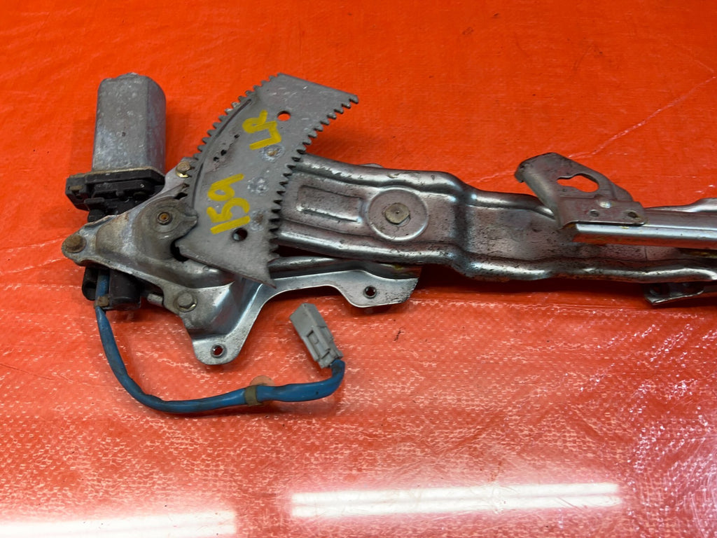 94 01 INTEGRA SEDAN   DRIVER LEFT REAR   WINDOW REGULATOR W/ MOTOR   OEM #1596