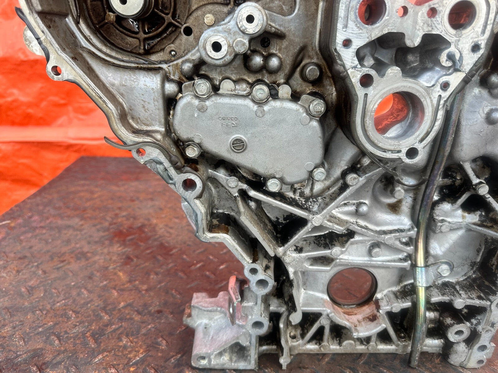 16 20 INFINITI Q50 & Q60   3.0L 300HP   TIMING CHAIN COVER CASE W/ L & R COVERS15