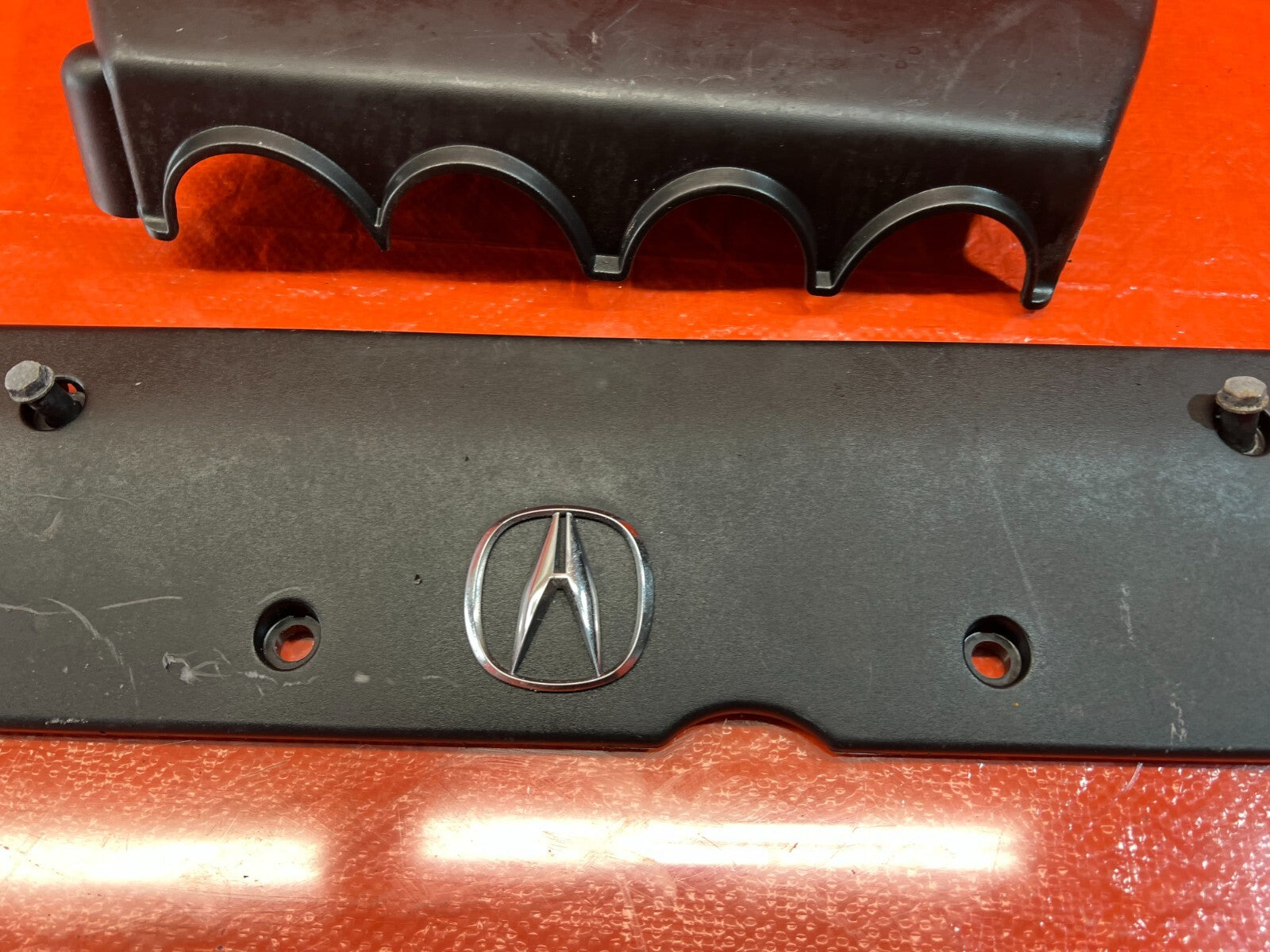 2010 ACURA CSX iTECH INTAKE MANIFOLD & COIL PACK SPARK PLUG COVER TRIM OEM #1555