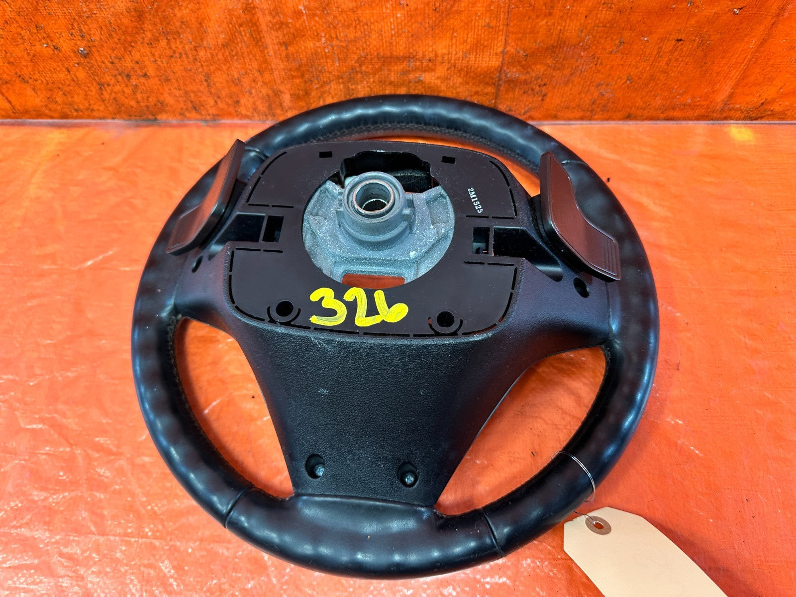 2013 13  HYUNDAI GENESIS COUPE TRACK  STEERING WHEEL W/ PADDLE SHIFTERS OEM 32613