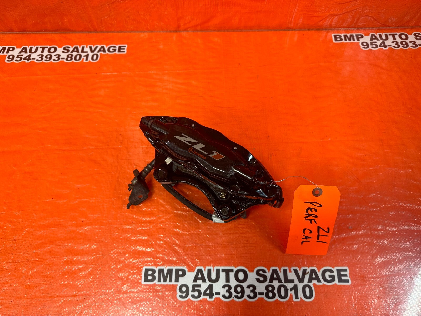 12 15 CHEVROLET CHEVY CAMARO ZL1   BREMBO CALIPERS   PASSENGER RIGHT REAR   OEM4